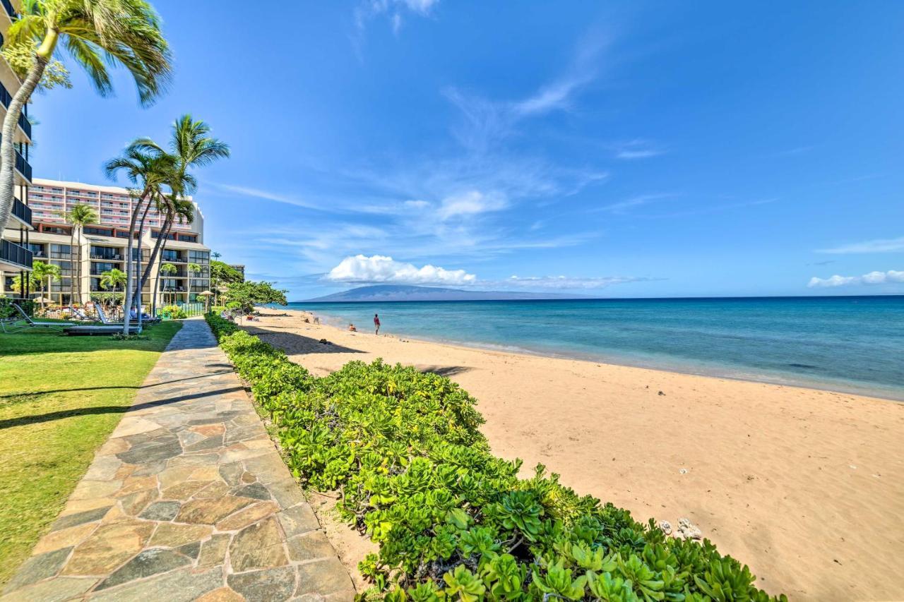 Cute Beachfront Condo With Lanai And Resort Pools 卡哈纳 外观 照片